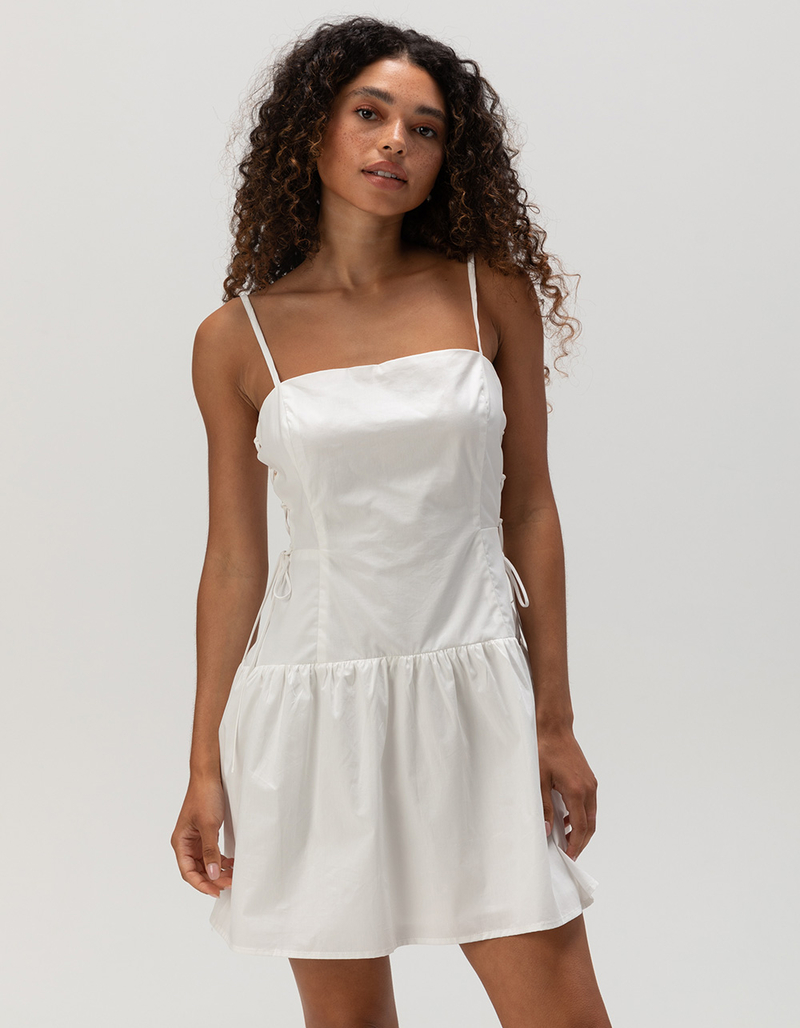 WEST OF MELROSE Drop Waist Womens Mini Dress image number 0