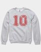 VARSITY 10 Distressed Unisex Crewneck Sweatshirt image number 1