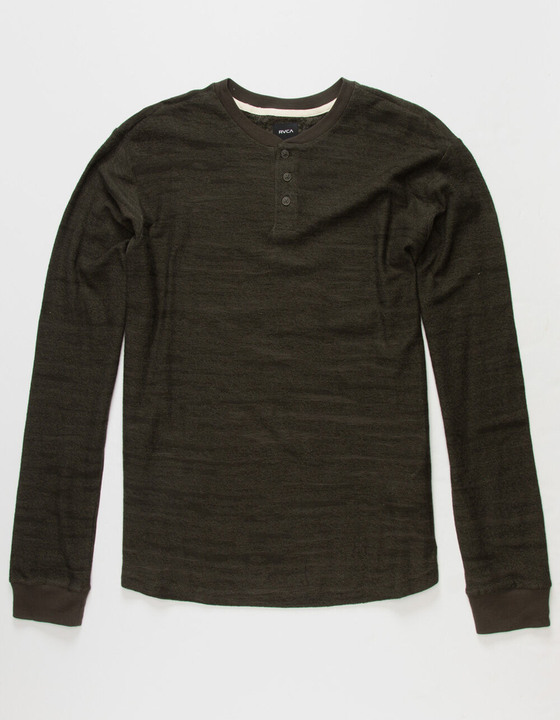 RVCA Lush Mens Henley Tee image number 0