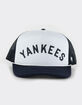47 BRAND New York Yankees Cooperstown Rewind Script '47 Trucker Hat image number 1