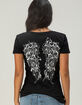METAL MULISHA Briar Angel Womens V-Neck Tee image number 1
