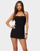 EDIKTED Stajey Twill Halter Mini Dress image number 1