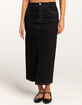 WEST OF MELROSE Contrast Womens Maxi Skirt image number 1