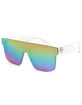 Rainbow Love Shield Sunglasses image number 1