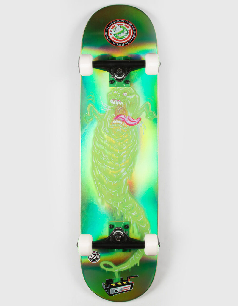 ELEMENT Ghostbusters Slimer 8.0" Complete Skateboard image number 0
