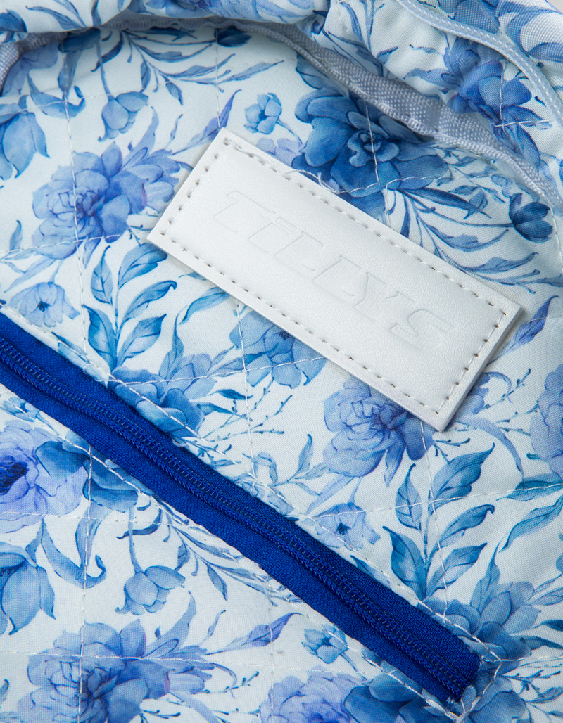 TILLYS Quilted Floral Backpack image number 9