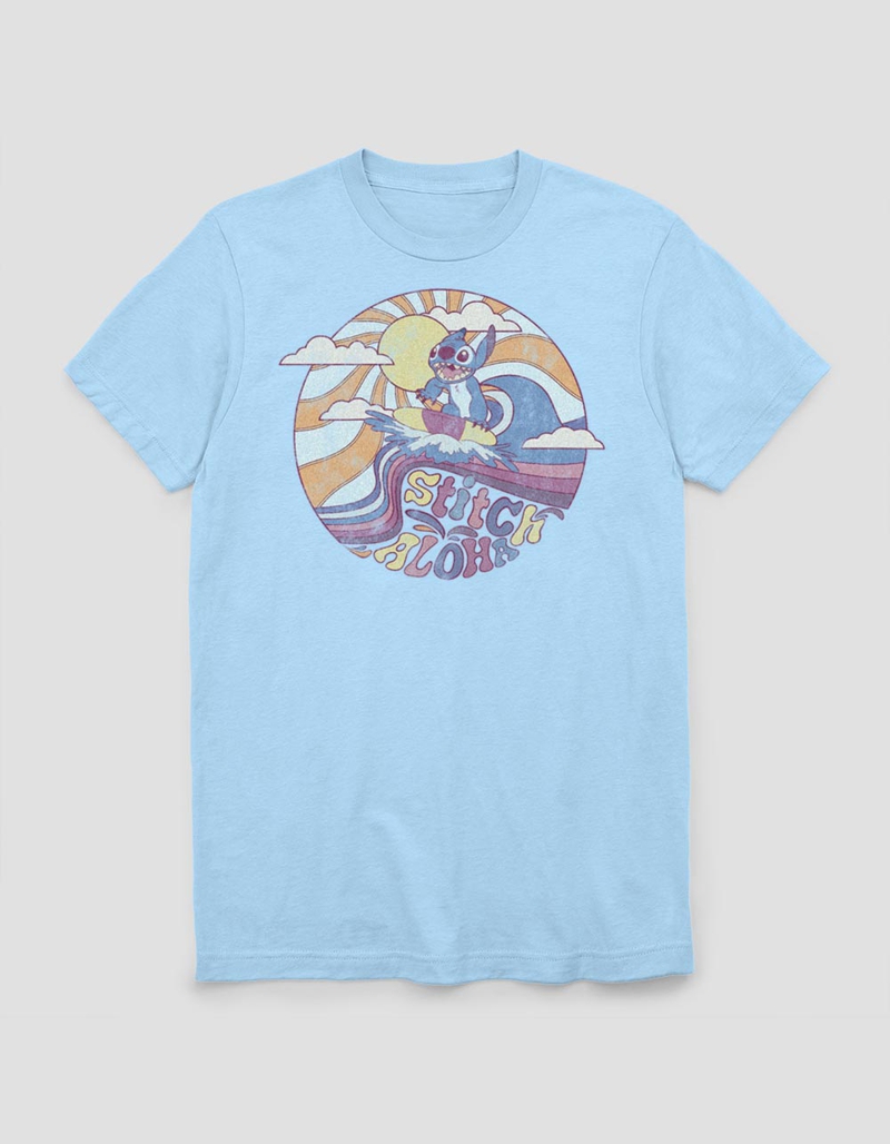 LILO & STITCH Colorful Wave Unisex Tee image number 0
