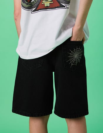 RSQ Boys Baggy Embroidered Jorts Primary Image