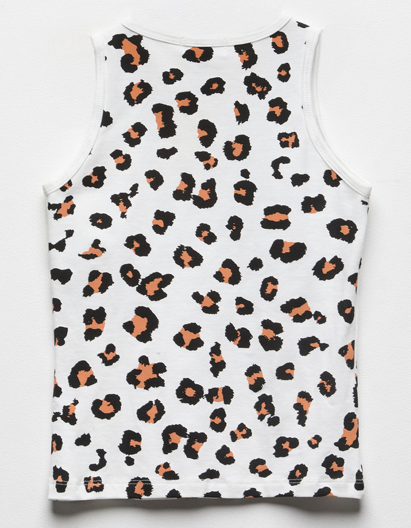 FULL TILT Leopard Girls Tank Top image number 1