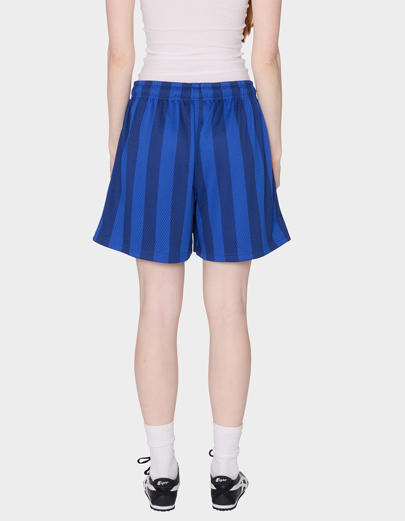 OBEY Bounds Mesh Stripe Womens Shorts image number 2
