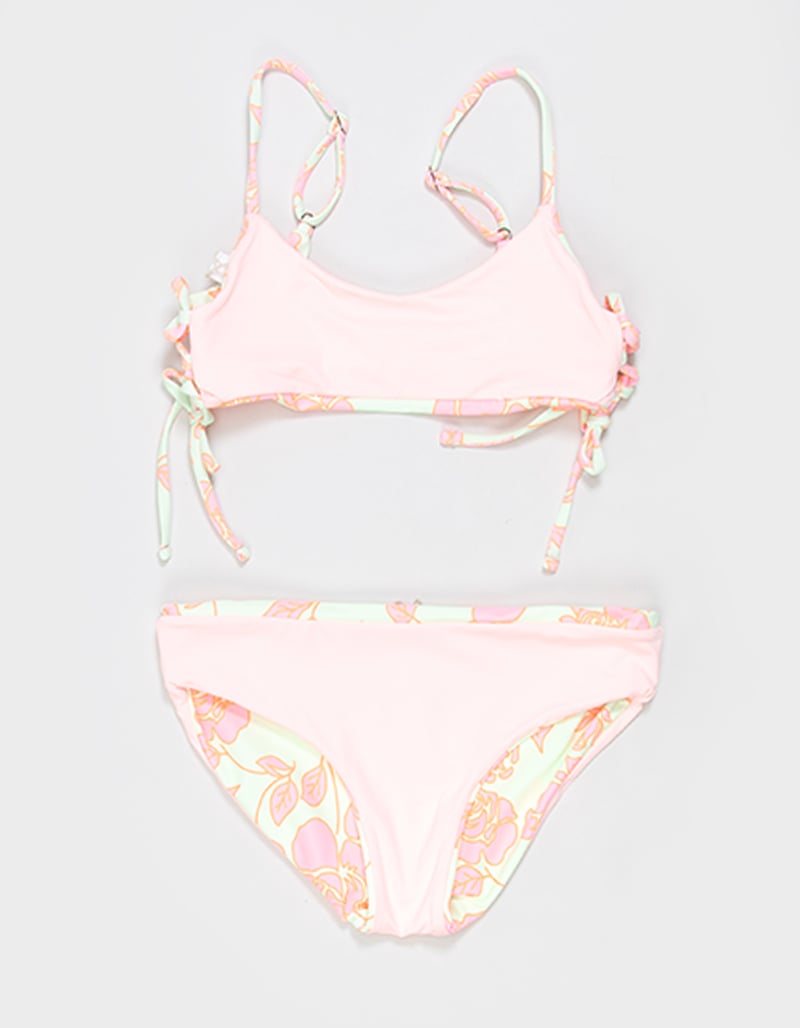 MAAJI Blooming Glow Girls Reversible Bralette Bikini Set image number 2