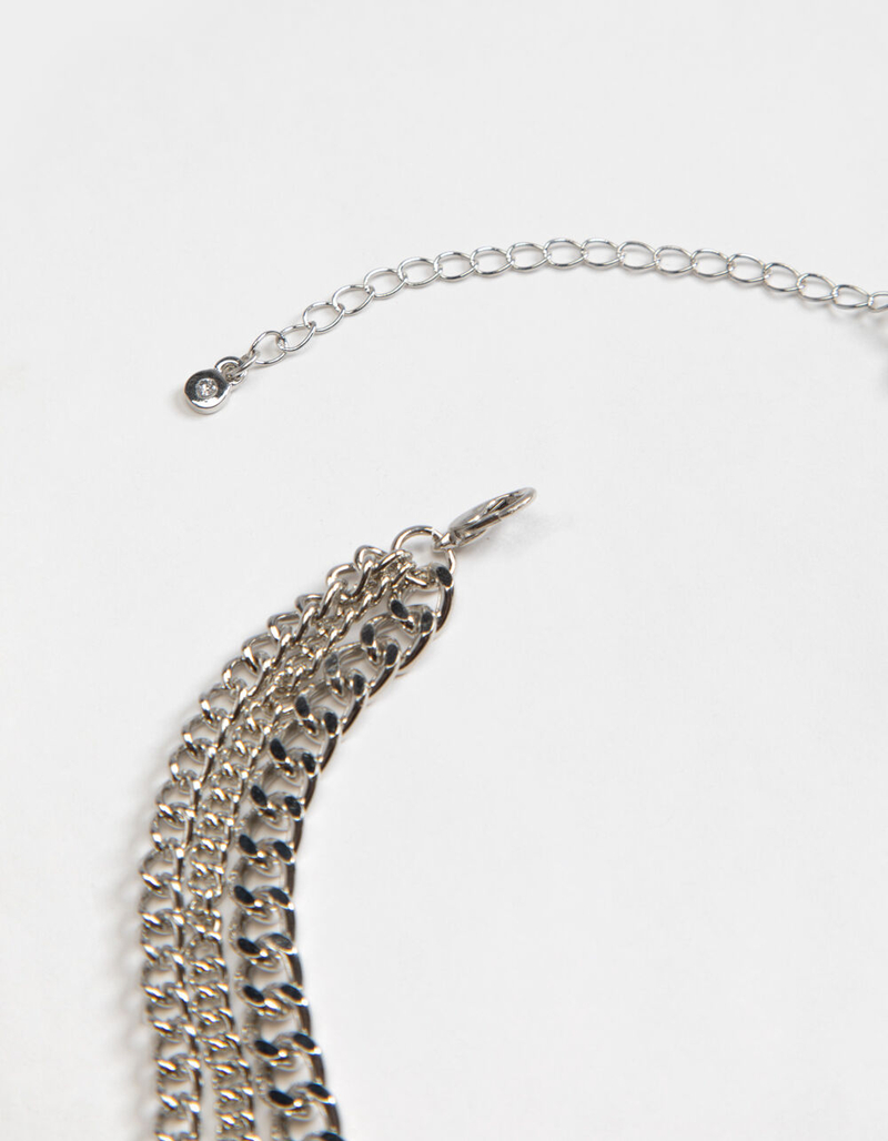 FULL TILT ID Tag & Hook Layered Necklace image number 2