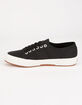SUPERGA 2750 Cotu Classic Black & White Womens Shoes image number 4