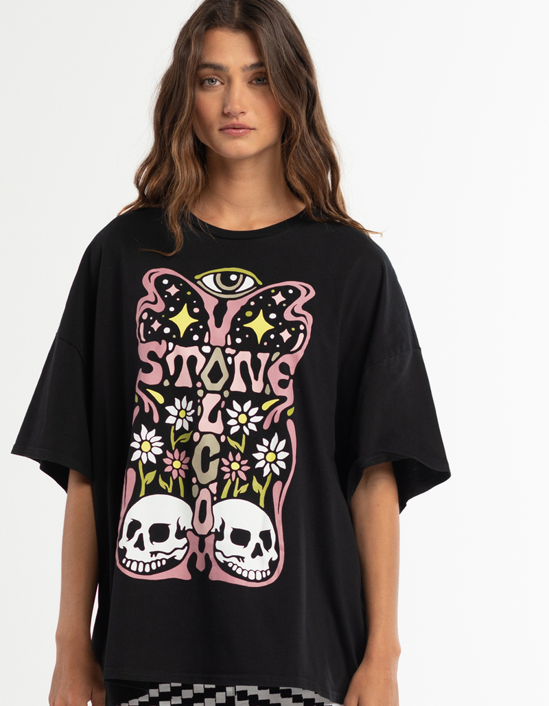VOLCOM Avoid The Void Womens Oversized Tee image number 0