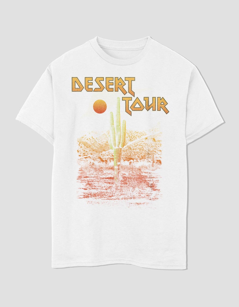 MUSIC Desert Tour Cactus Unisex Kids Tee image number 0