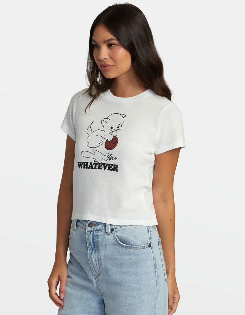RVCA Whatever Womens Crop Tee image number 1