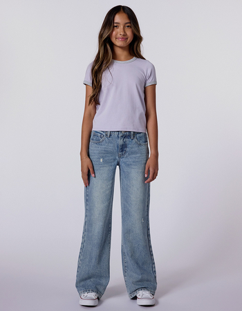 RSQ Girls Low Rise Wide Leg Jeans Primary Image