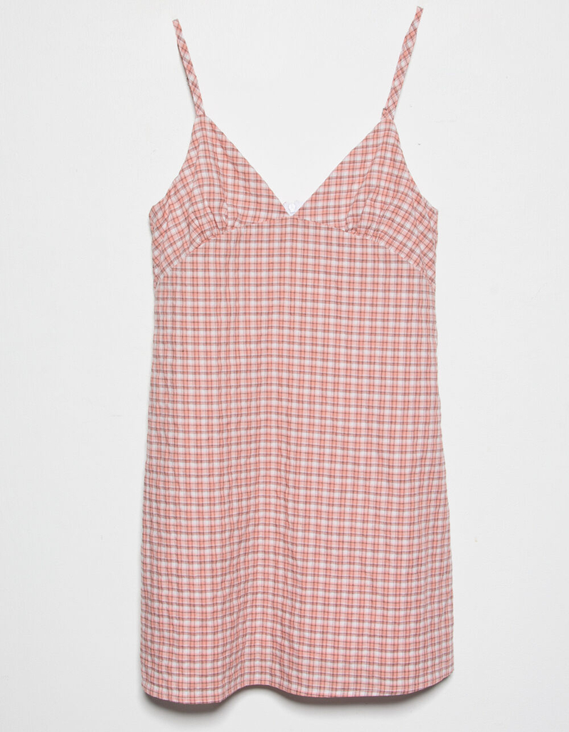 FULL TILT Plaid Slip Dress image number 3