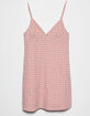 FULL TILT Plaid Slip Dress image number 4