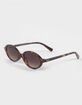 RSQ Oval Plastic Sunglasses image number 1