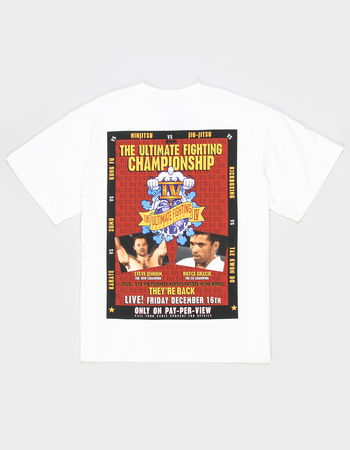 UFC Poster Mens Boxy Tee Alternative Image
