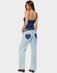 EDIKTED Tamar Satin Effect Tank Top image number 4