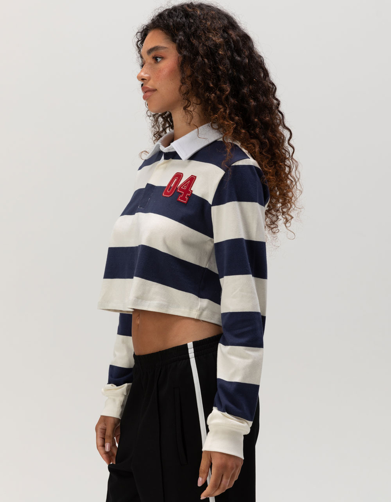 RSQ Womens 04 Long Sleeve Polo image number 2