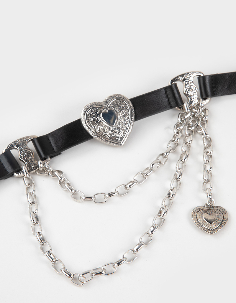 Heartbreaker Womens Chain Belt image number 1