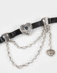 Heartbreaker Womens Chain Belt image number 2