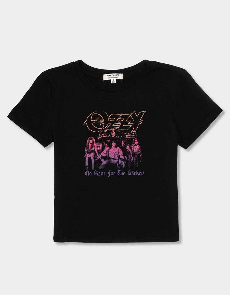 OZZY OSBOURNE No Rest For The Wicked Womens Baby Tee image number 0