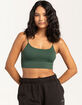 FULL TILT Seamless Low Back Womens Cami image number 1