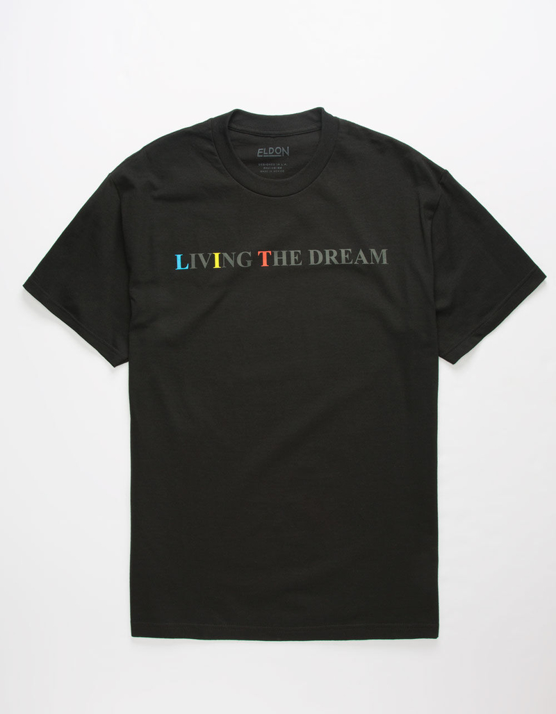 ELDON Living The Dream Mens T-Shirt image number 0