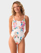 PQ SWIM Florencia Smocked Elodie One Piece Swimsuit image number 1