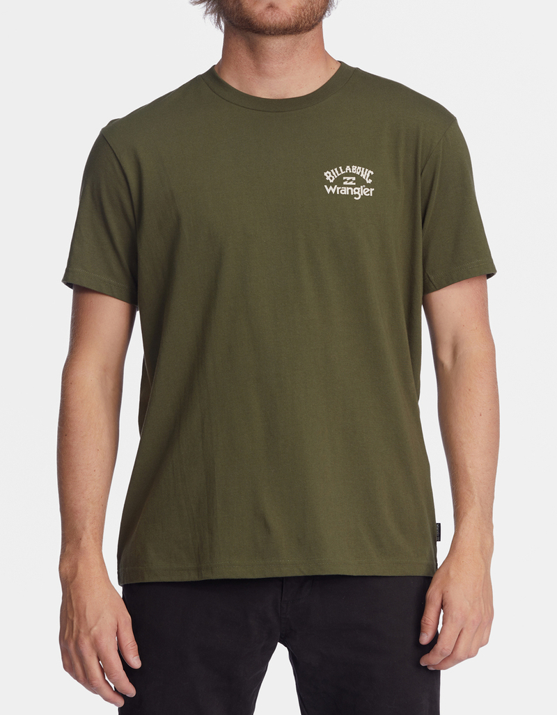 BILLABONG x Wrangler Rancher Mens Tee image number 1