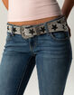 Rhinestone Star Womens Belt image number 3