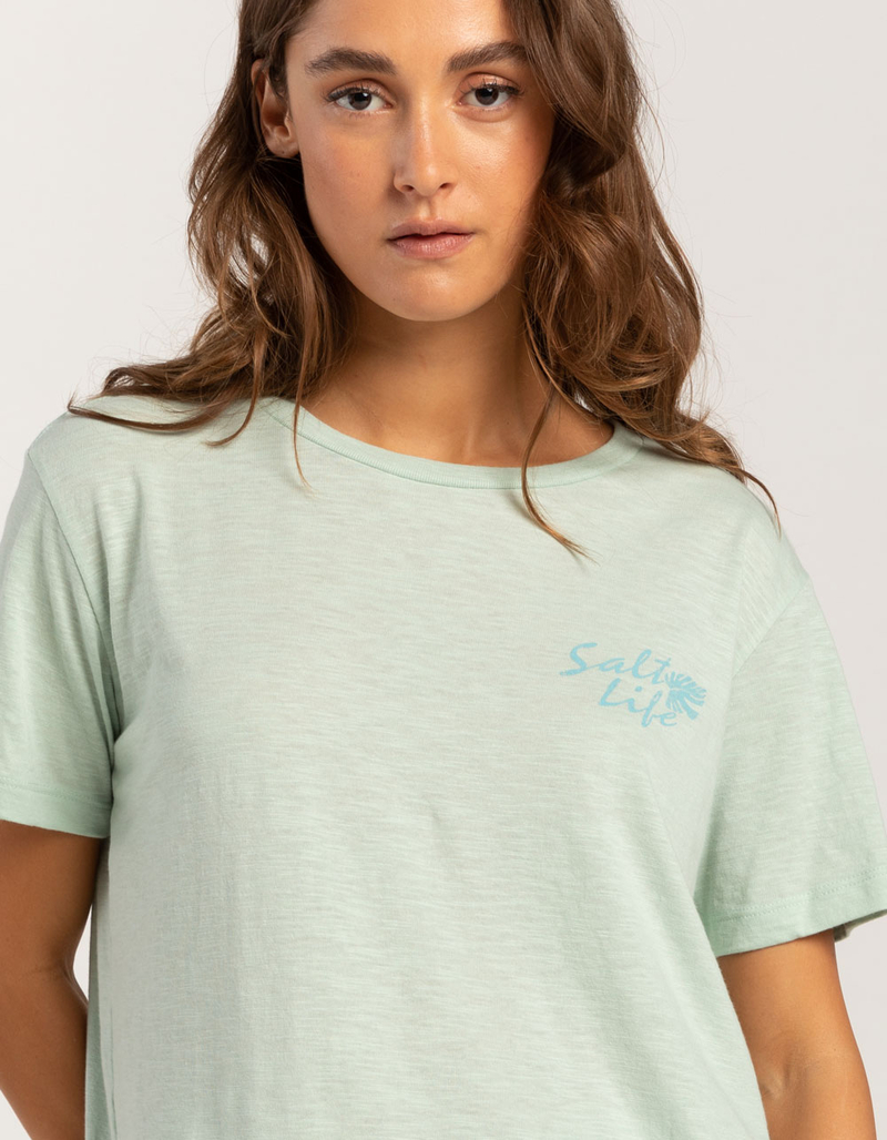 SALT LIFE Polly In Paradise Womens Boyfriend Tee image number 1