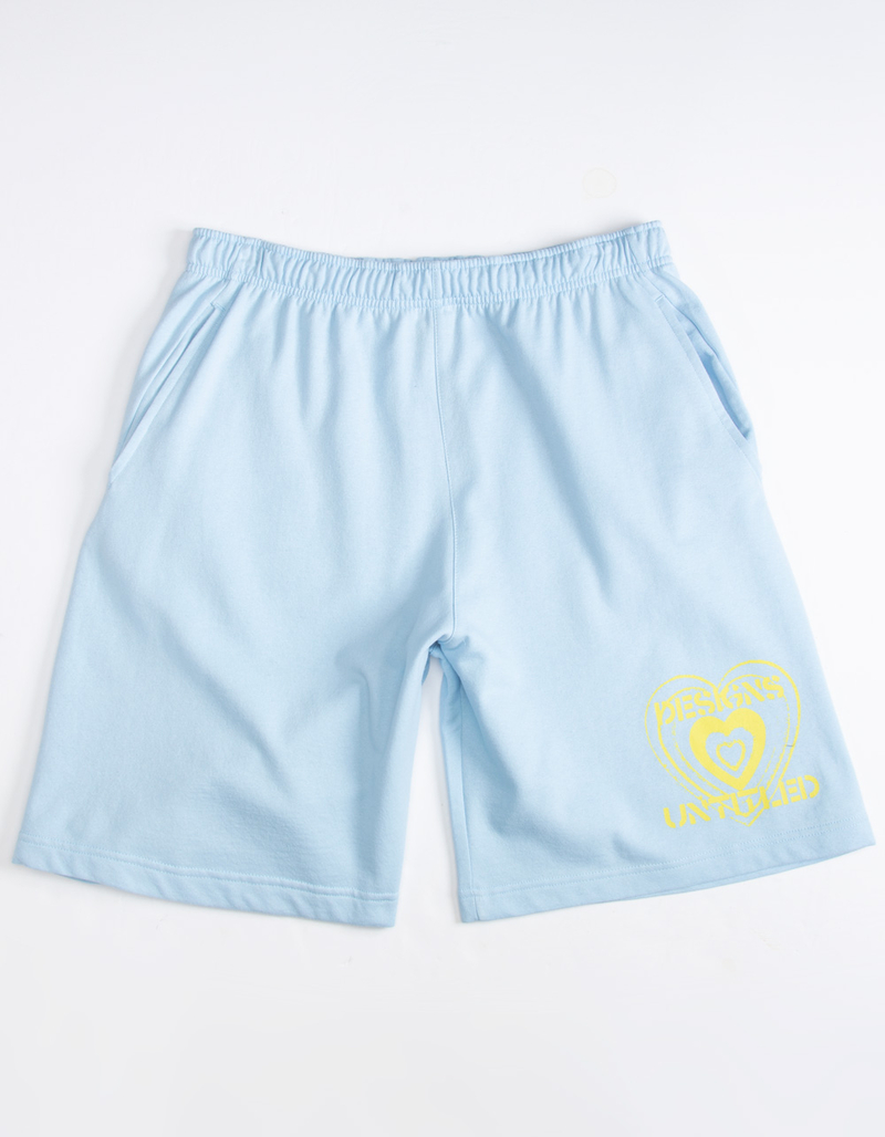 DESIGNS UNTITLED Punk Heart Mens Sweat Shorts image number 0