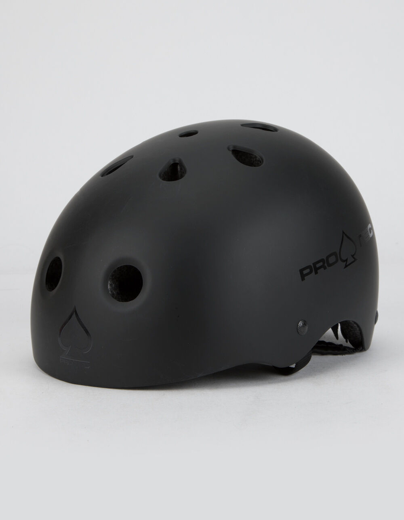 PRO-TEC Classic Skull Skates Certified Matte Black Skate Helmet image number 0