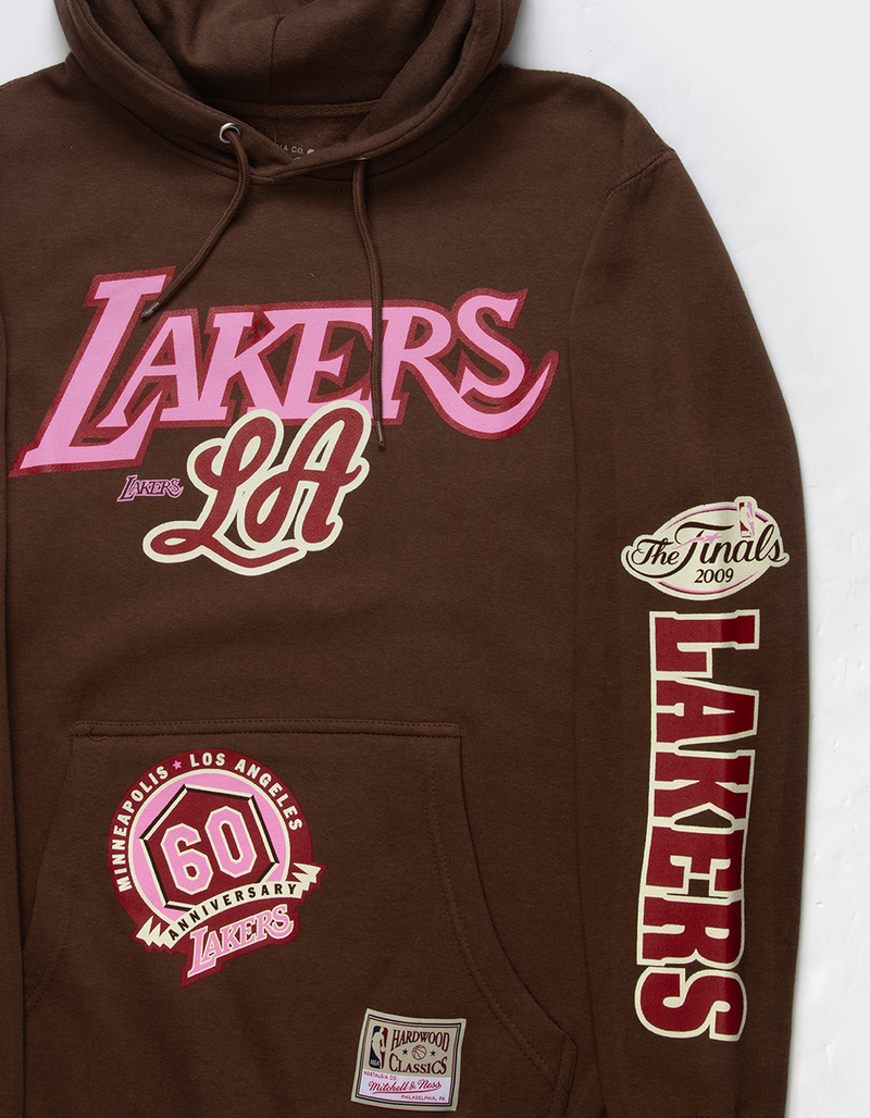 MITCHELL & NESS NBA Brown Sugar Bacon Los Angeles Lakers Mens Hoodie image number 2