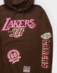 MITCHELL & NESS NBA Brown Sugar Bacon Los Angeles Lakers Mens Hoodie image number 3