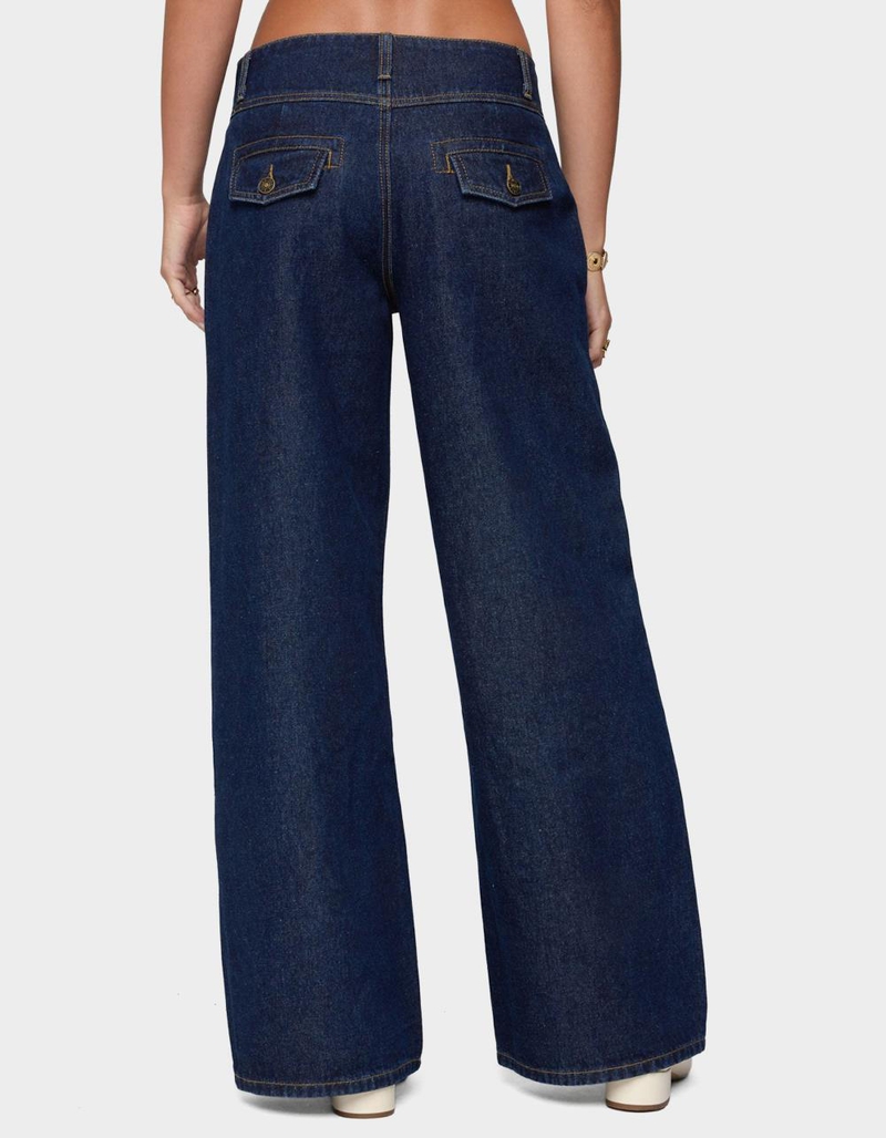 EDIKTED Meredith Low Rise Jeans image number 2