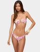 EDIKTED Meris Abstract Bandeau Bikini Top image number 1