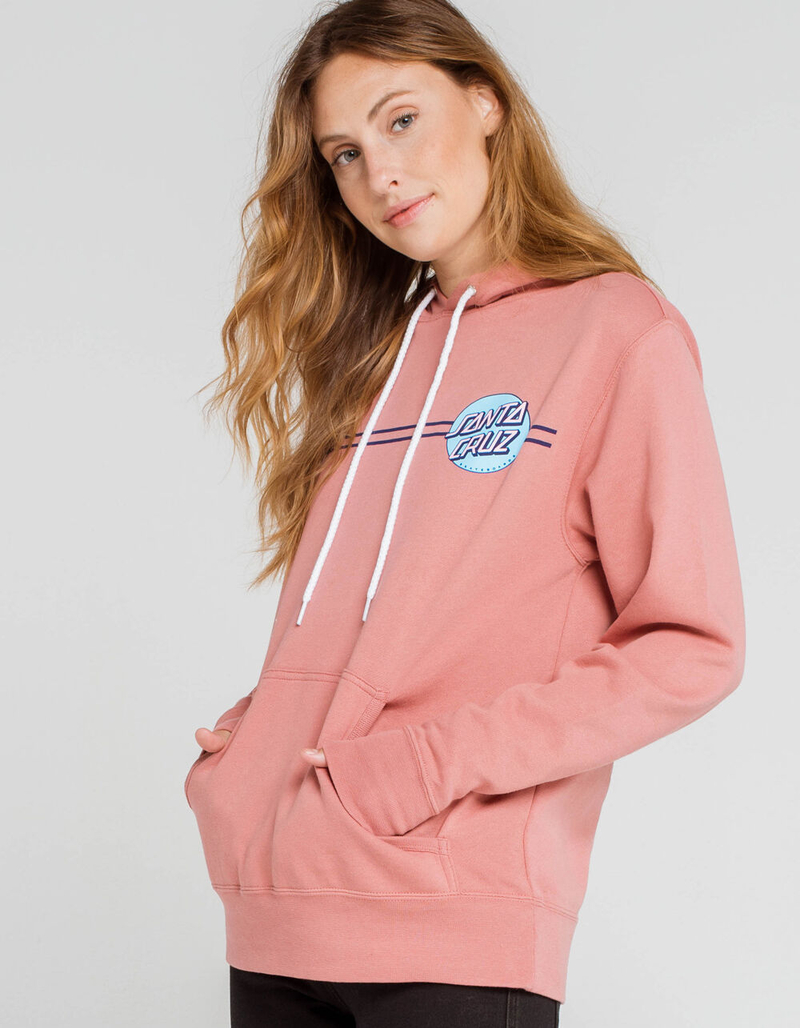 SANTA CRUZ Other Dot Womens Rose Boyfriend Hoodie image number 2