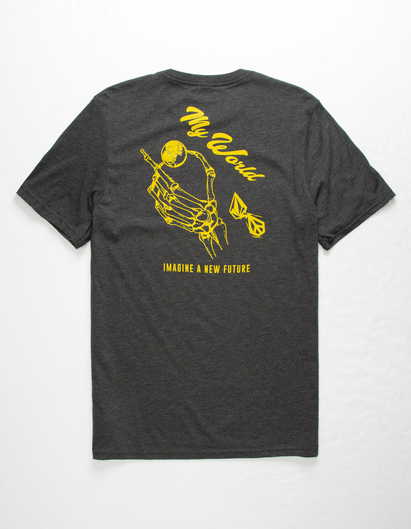 VOLCOM Skeleton World Mens T-Shirt image number 0