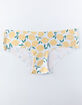 FULL TILT Lemon Laser Cut Panties image number 1