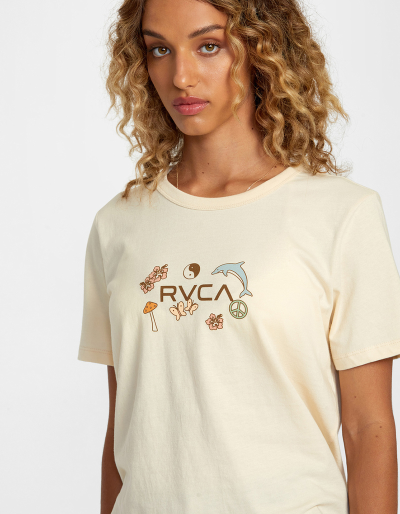 RVCA Circle Of Life Womens Tee image number 2