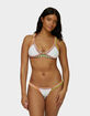PQ SWIM White Crochet Bikini Top image number 1