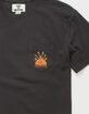 VISSLA So Burn Mens Pocket Tee image number 4
