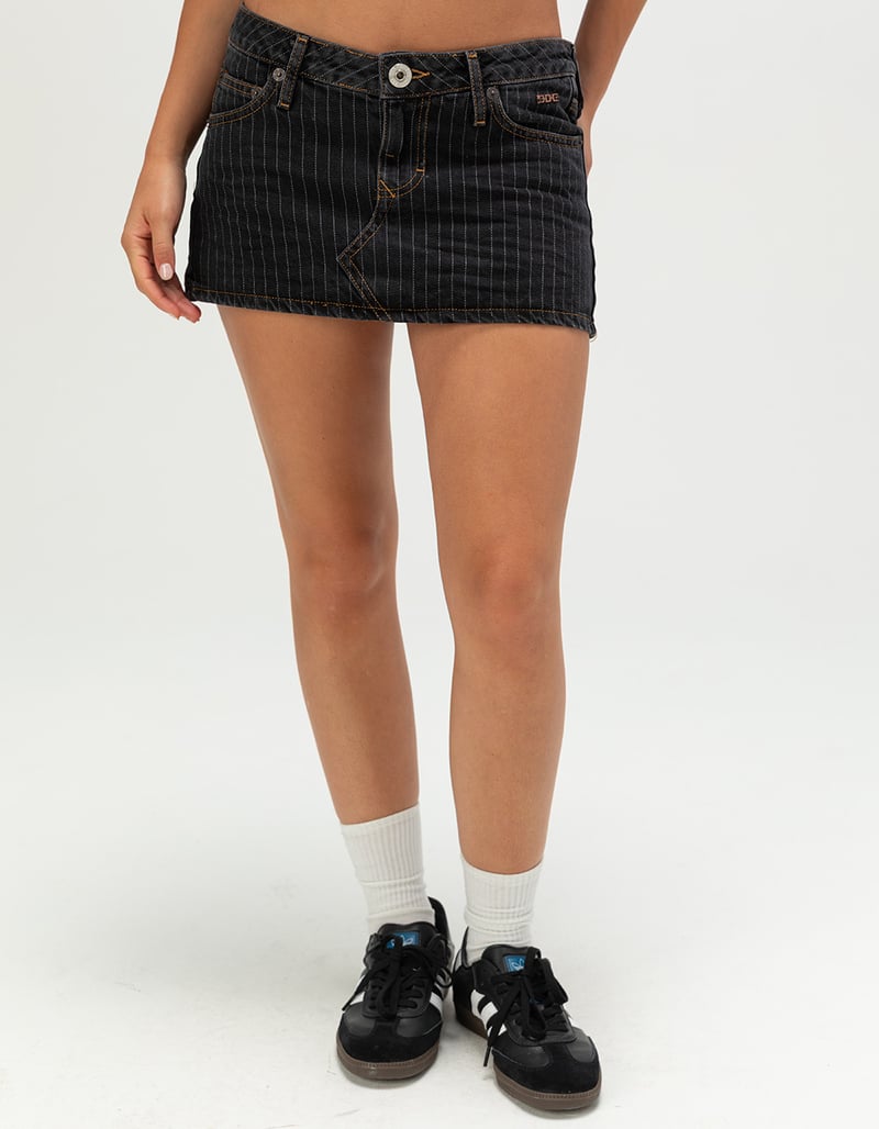 BDG Urban Outfitters 5 Pocket Pinstripe Womens Mini Skirt image number 3