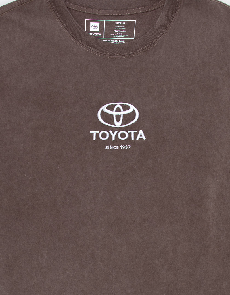 TOYOTA Embroidered Mens Boxy Tee image number 1